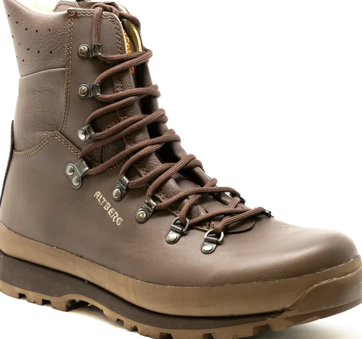 Military Boots-Altberg Mens Military OPS SF Boot - MOD Brown