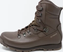 Military Boots-Altberg Mens Sneeker Microlite Boots - Medium Width - MOD Brown