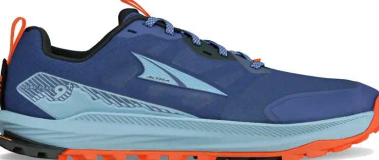 Hiking Shoes & Boots|Running Shoes-Altra Mens Lone Peak 9+ Trail Shoes - Navy