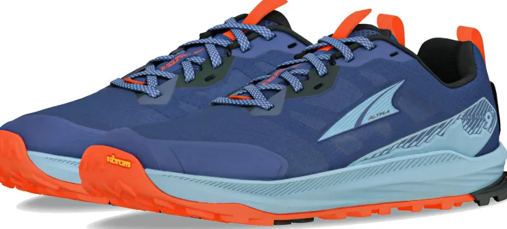 Hiking Shoes & Boots|Running Shoes-Altra Mens Lone Peak 9+ Trail Shoes - Navy