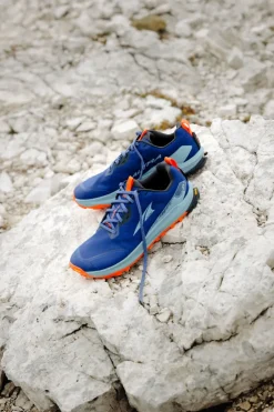 Hiking Shoes & Boots|Running Shoes-Altra Mens Lone Peak 9+ Trail Shoes - Navy