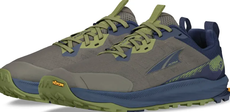 Hiking Shoes & Boots|Running Shoes-Altra Mens Lone Peak 9+ Trail Shoes - Dusty Olive