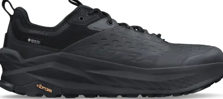 Hiking Shoes & Boots|Walking Shoes-Altra Mens Olympus 6 Hike Low GTX Shoes - Black