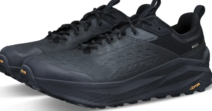 Hiking Shoes & Boots|Walking Shoes-Altra Mens Olympus 6 Hike Low GTX Shoes - Black