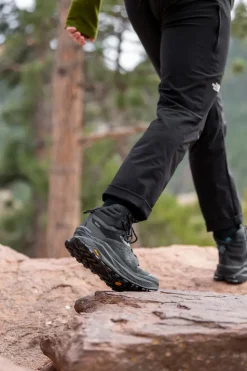 Mid Height Boots|Hiking Boots-Altra Mens Olympus 6 Hike Mid GTX Boots - Black