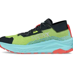 Running Shoes-Altra Mens Olympus 275 Shoes - Black-Yellow