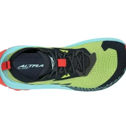 Running Shoes-Altra Mens Olympus 275 Shoes - Black-Yellow