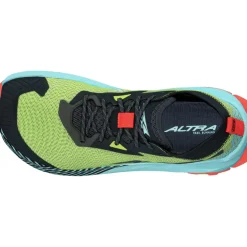 Running Shoes-Altra Mens Olympus 275 Shoes - Black-Yellow