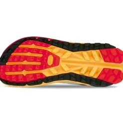 Running Shoes-Altra Mens Olympus 6 Trail Shoes - Grey-Red