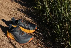 Hiking Shoes & Boots|Running Shoes-Altra Mens Olympus 6 Trail Shoes - Black-Orange
