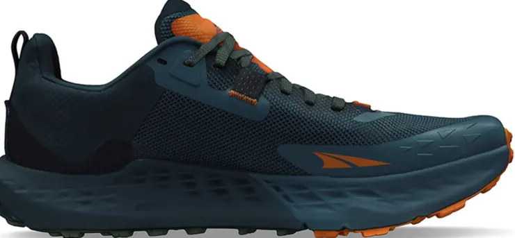 Running Shoes-Altra Mens Timp 5 Shoes - Blue-Orange