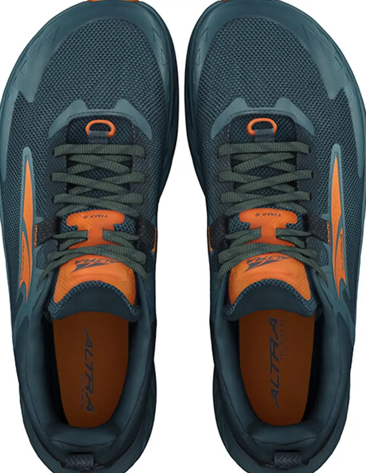 Running Shoes-Altra Mens Timp 5 Shoes - Blue-Orange
