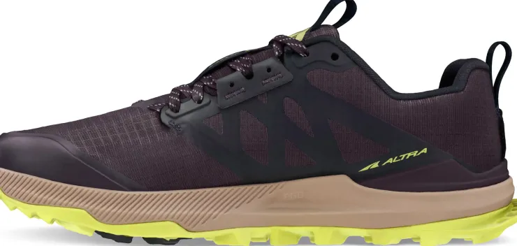 Running Shoes-Altra Womens Lone Peak 8 Trail Shoes - Dark Purple