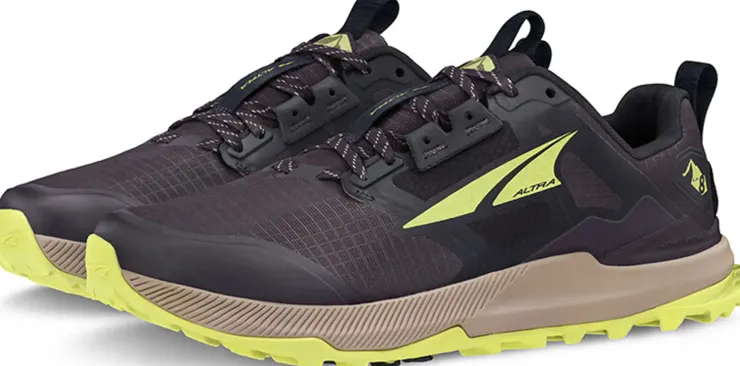 Running Shoes-Altra Womens Lone Peak 8 Trail Shoes - Dark Purple