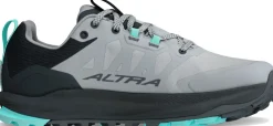 Hiking Shoes & Boots|Running Shoes-Altra Womens Lone Peak 9 Waterproof Low Trail Shoes - Black-Gray