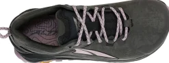 Walking Shoes-Altra Womens Olympus 5 Hike Low GTX Trail Shoes - Gray-Black
