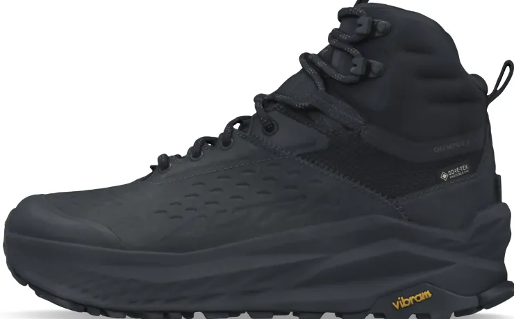 Hiking Shoes & Boots|Mid Height Boots-Altra Womens Olympus 6 Hike Mid GTX Boots - Black