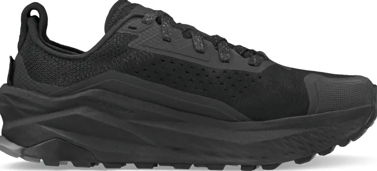 Hiking Shoes & Boots|Running Shoes-Altra Womens Olympus 6 Trail Shoes - Black-Black