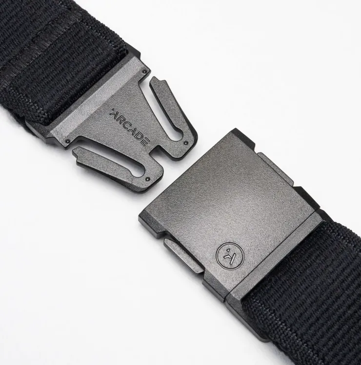 Belts & Braces-Arcade Atlas Belt - Black