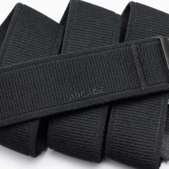 Belts & Braces-Arcade Atlas Long Belt - Black