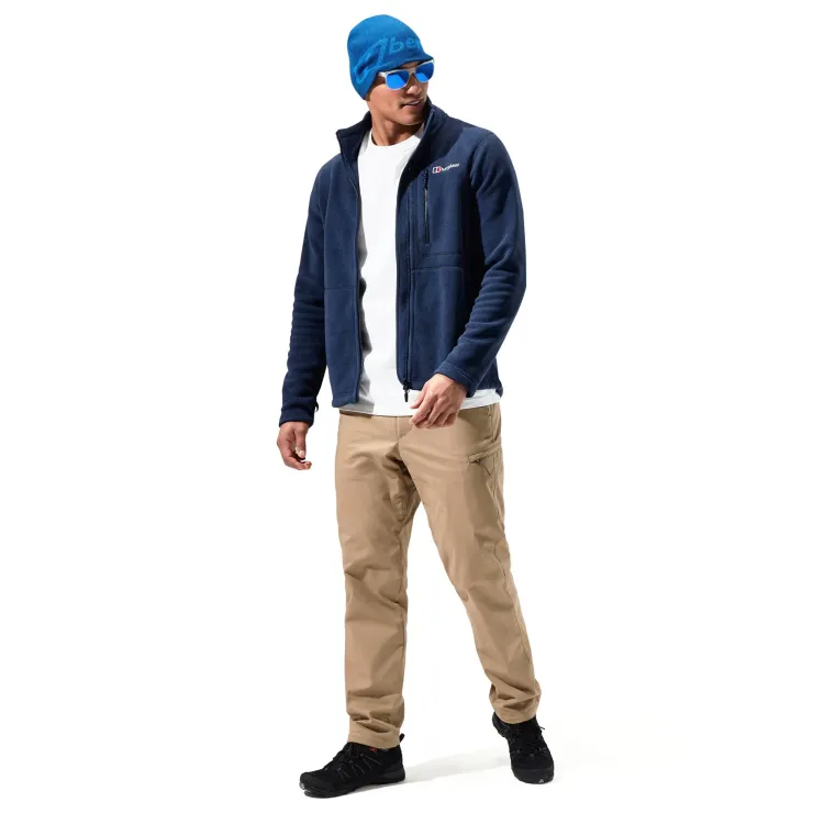 Fleece & Mid Layer-Berghaus Mens Activity PT Fleece Jacket IA - Dusk