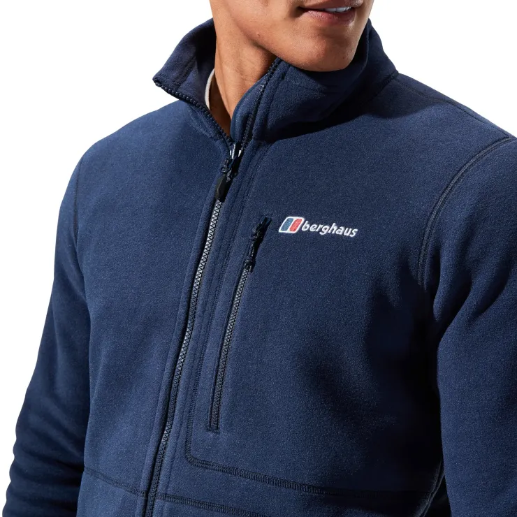 Fleece & Mid Layer-Berghaus Mens Activity PT Fleece Jacket IA - Dusk