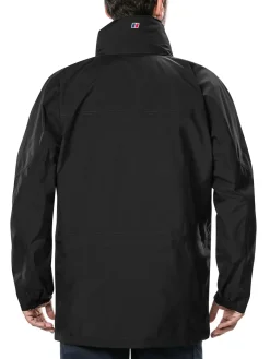 Waterproof Jackets-Berghaus Mens Cornice Jacket IA - Jet Black