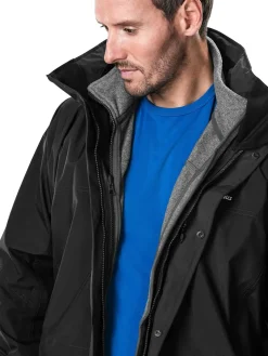 Waterproof Jackets-Berghaus Mens Cornice Jacket IA - Jet Black