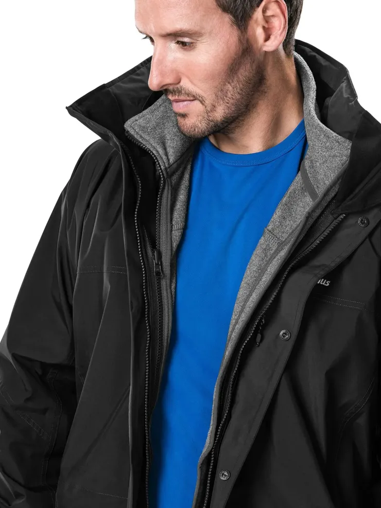 Waterproof Jackets-Berghaus Mens Cornice Jacket IA - Jet Black