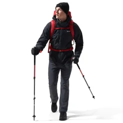 Waterproof Jackets-Berghaus Mens Hillwalker Jacket IA - Black-Black