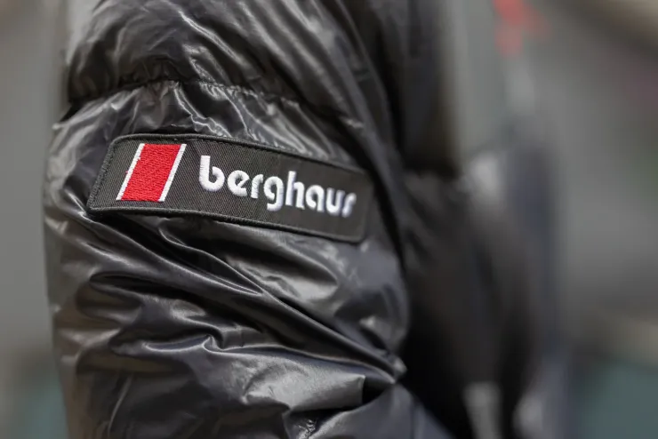 Insulated Jackets|Insulated Jackets-Berghaus Unisex Blockback Down Jacket - Jet Black-Grey Pinstripe