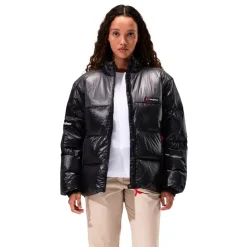 Insulated Jackets|Insulated Jackets-Berghaus Unisex Blockback Down Jacket - Jet Black-Grey Pinstripe