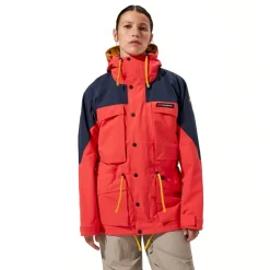 Waterproof Jackets|Waterproof Jackets-Berghaus Unisex Mera Peak 2000 Jacket - Mountain Carmine-Dusk-Amber
