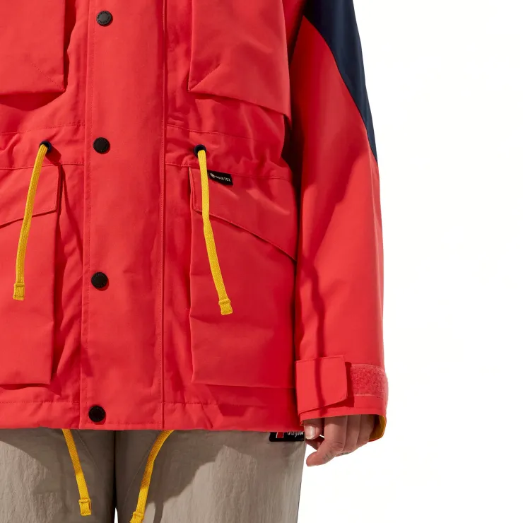 Waterproof Jackets|Waterproof Jackets-Berghaus Unisex Mera Peak 2000 Jacket - Mountain Carmine-Dusk-Amber