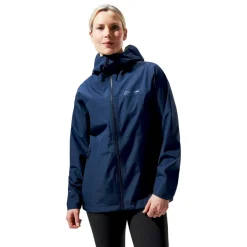 Waterproof Jackets-Berghaus Womens Deluge Pro 3.0 Jacket - Dusk