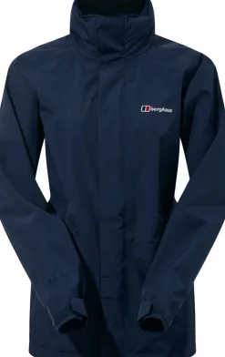 Waterproof Jackets-Berghaus Womens Glissade Jacket IA - Dusk Blue