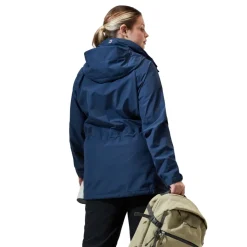 Waterproof Jackets-Berghaus Womens Glissade Jacket IA - Dusk Blue
