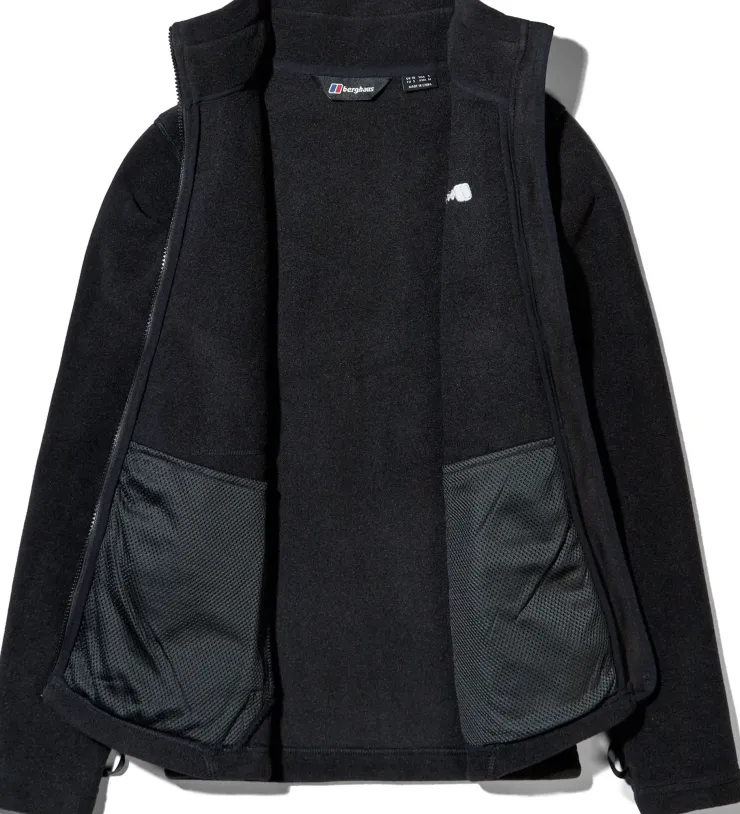 Fleece & Mid Layer-Berghaus Womens Prism PT Fleece Jacket IA - Black