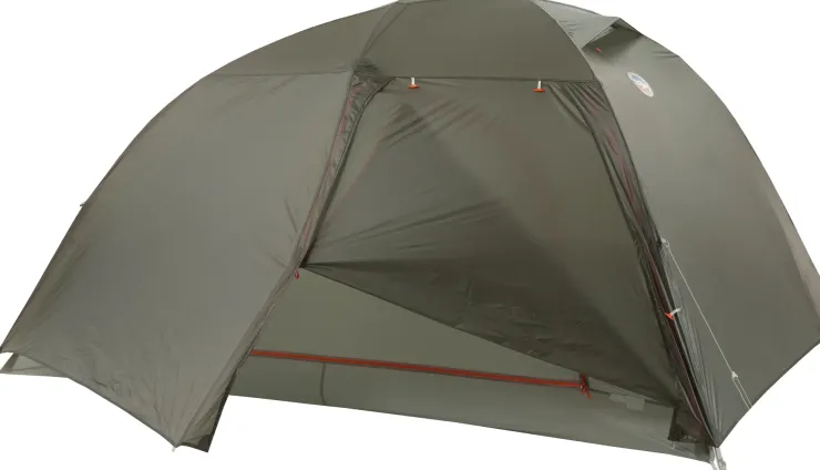 Backpacking & Lightweight Tents-Big Agnes Copper Spur UL3 XL Tent - Lichen Green-Mercury