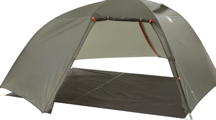 Backpacking & Lightweight Tents-Big Agnes Copper Spur UL3 XL Tent - Lichen Green-Mercury