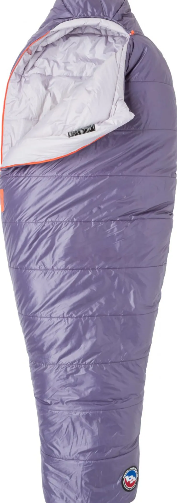 Backpacking & Lightweight Sleeping Bags-Big Agnes Womens Anthracite 20/ -7 Sleeping Bag - Regular