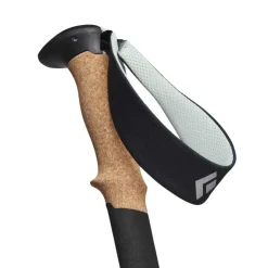 Walking Poles-Black Diamond Pursuit FLZ Trekking Poles - Black-Foam Green - S/M
