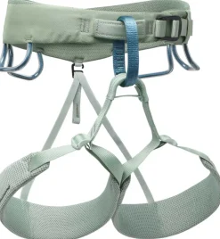 Harnesses-Black Diamond Womens Momentum Harness - Desert Sage