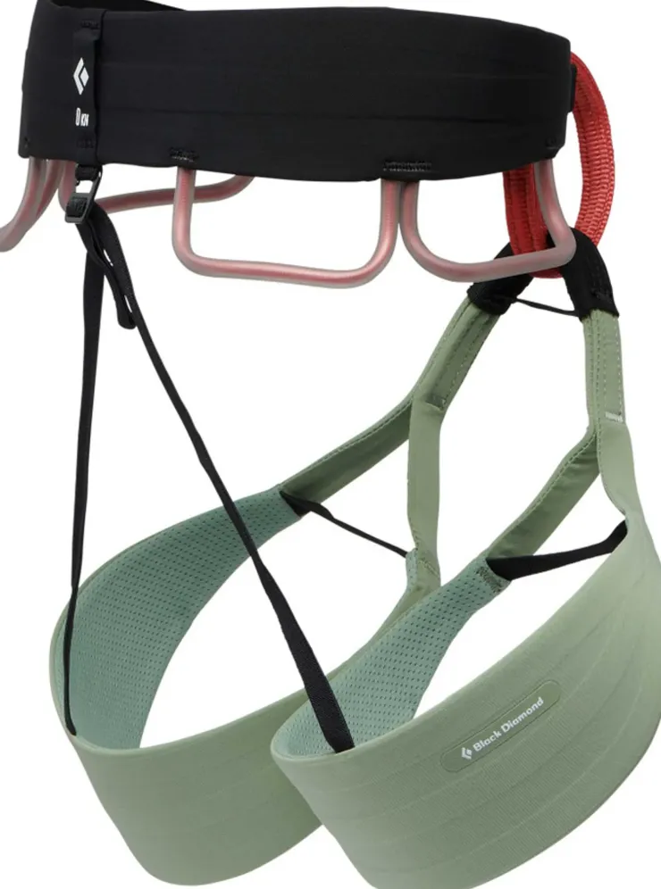 Harnesses-Black Diamond Womens Solution Harness - Desert Sage