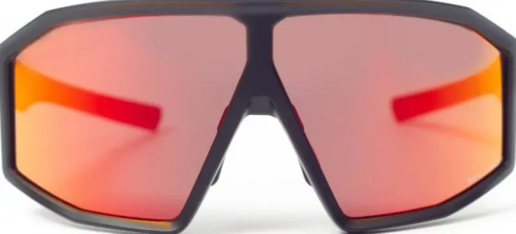 Eyewear-Bloc Eyewear BLOC Blade 2 Sunglasses - Matt Black-Red Mirror