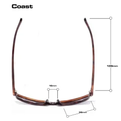 Eyewear-Bloc Eyewear BLOC Coast Sunglasses - Brown Tortoiseshell-Polarised Grey