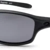 Eyewear-Bloc Eyewear BLOC Daytona Sunglasses - Matt Black-Polarised