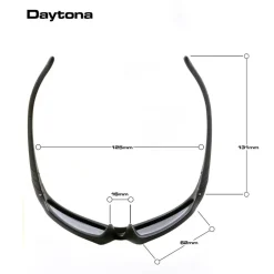 Eyewear-Bloc Eyewear BLOC Daytona Sunglasses - Shiny White-Red Mirror