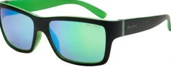 Eyewear-Bloc Eyewear BLOC Riser Sunglasses - Black Green-Green Mirror