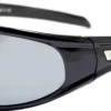 Eyewear-Bloc Eyewear BLOC Stingray Sunglasses - Shiny Black-Polarised Grey